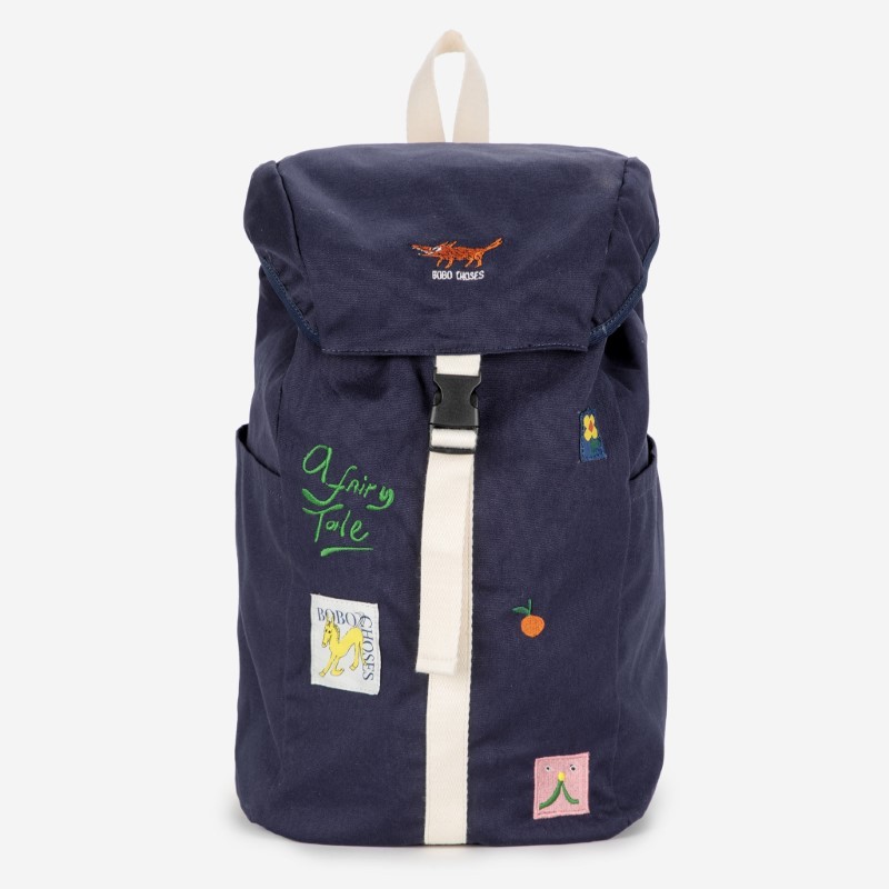 Bobo Choses - Plecak z naszywkami Bobo Choses - navy blue