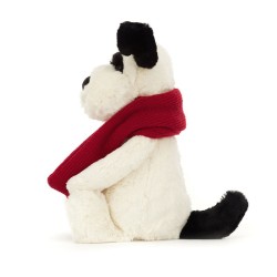 Jellycat - Przytulanka Łaciaty piesek z szalikiem 31cm