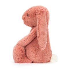 Jellycat - Przytulanka Bashful Królik 31cm - malinowy