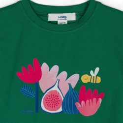 Kid Story - T-shirt z bawełny organicznej, green