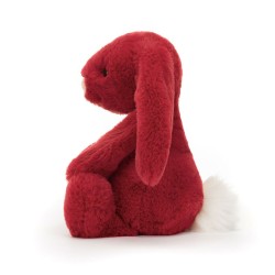 Jellycat - Przytulanka Bashful Luxe Królik 31cm - żurawinowy