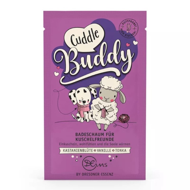 Dresdner Essenz - Naturalna pianka do kąpieli dla miłośników przytulania (60g) - CUDDLE BUDDY