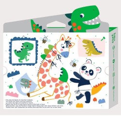 Avenir - Kredki klocki Haku Yoka Block Crayons, t-rex