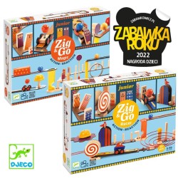 Djeco - Zestaw Zig&Go Junior, 43el. - Magia